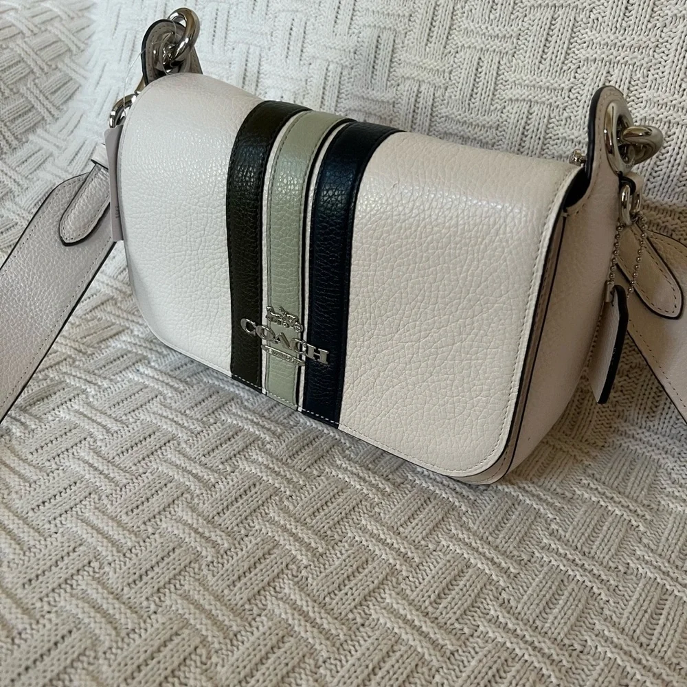 NWT Coach Small Jes Varsity Crossbody Bag - Picture 4 of 5